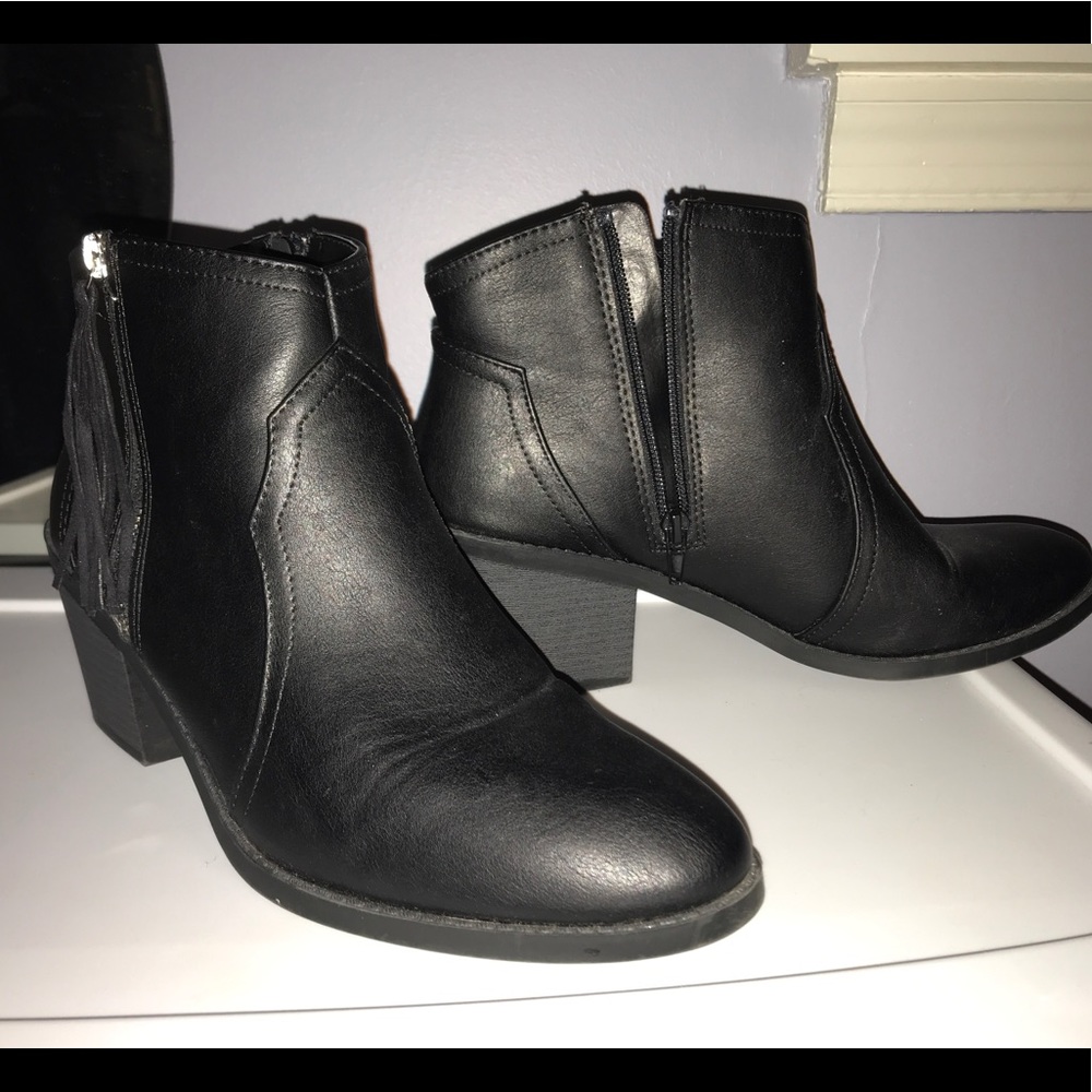 Black booties